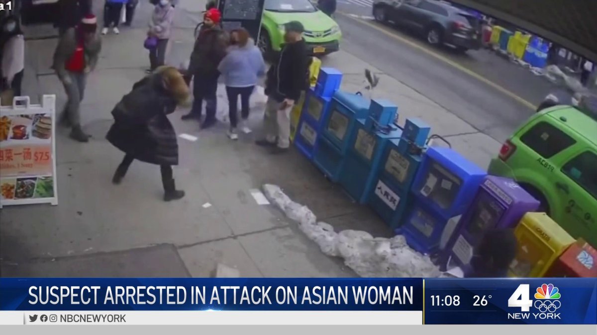 Suspect Arrested In Violent NYC Attack On Asian Woman – NBC New York