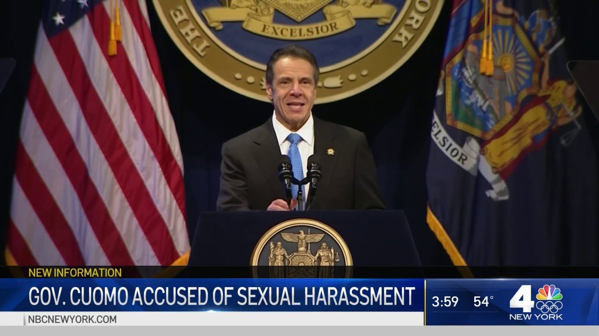 Gov Cuomo Accused Of Sexual Harassment By Former Aide Nbc New York 