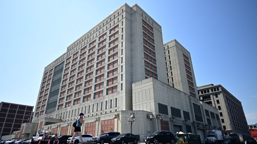 The Metropolitan Detention Center, (MDC) in Brooklyn, a United States federal administrative detention facility is pictured on July 6, 2020 in New York City