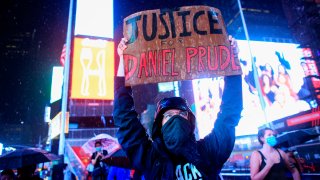 Daniel Prude protester