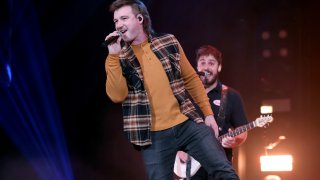 Morgan Wallen performs onstage at the Ryman Auditorium on January 12, 2021 in Nashville, Tennessee.