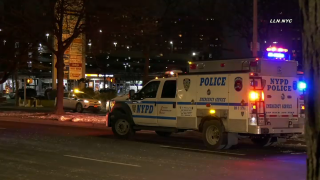 Police in the Bronx investigate a deadly crash when a car rear-ended a parked bus