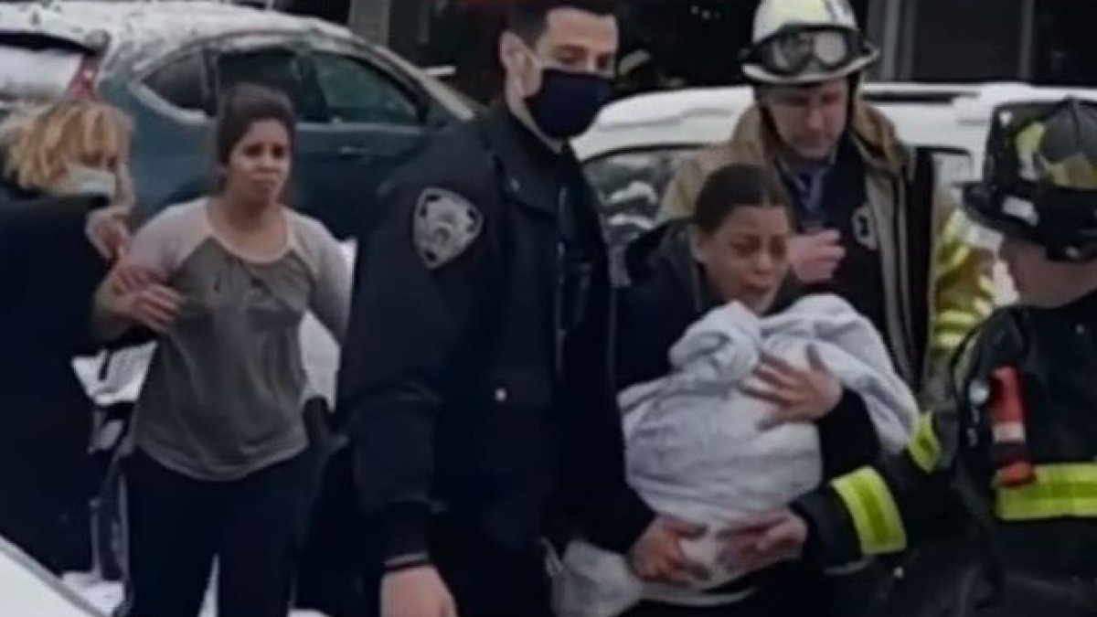 NYC Mom Throws Baby From 2nd Floor to Neighbor After Gas Blast; 6 Kids