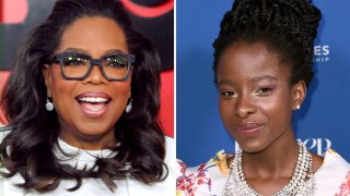 (Left) Oprah Winfrey, (Right) Amanda Gorman.