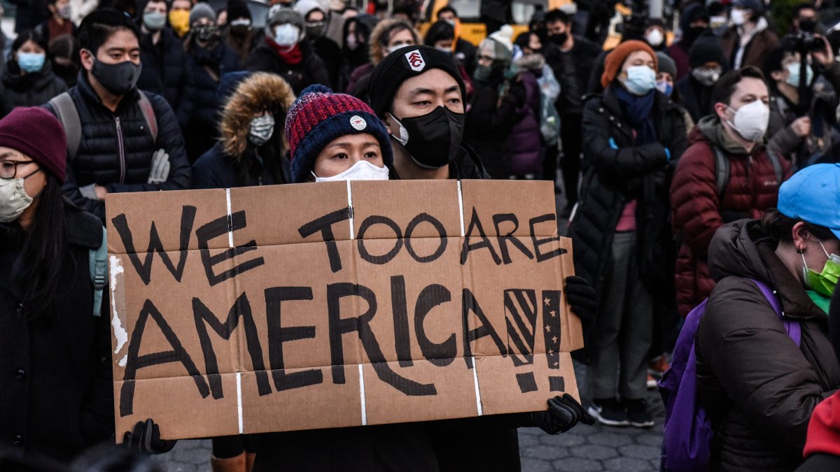 Hundreds Attend NYC Vigil Honoring Atlanta Victims, Denounce AntiAsian