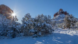 Snow in Arizona