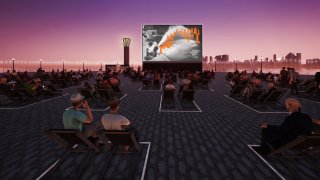 Digital rendering of Tribeca Film Festival's planned screenings at Brookfield Place New York