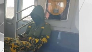 Hate crime suspect on subway