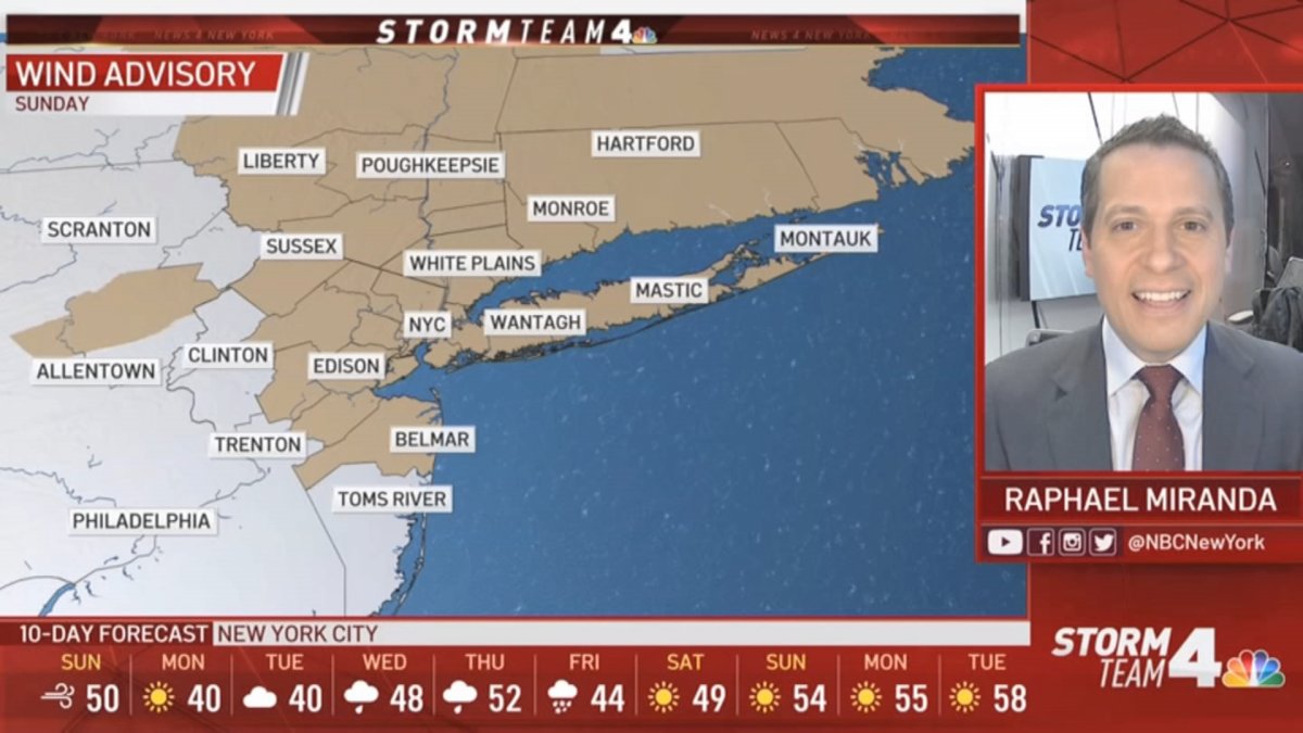Latest Forecast From Storm Team 4 – NBC New York