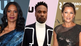 From left: Audra McDonald, Billy Porter and Vanessa Williams, along with other founding members of Black Theatre United have recorded the song and video “Stand for Change,” with all proceeds donated to social justice efforts.