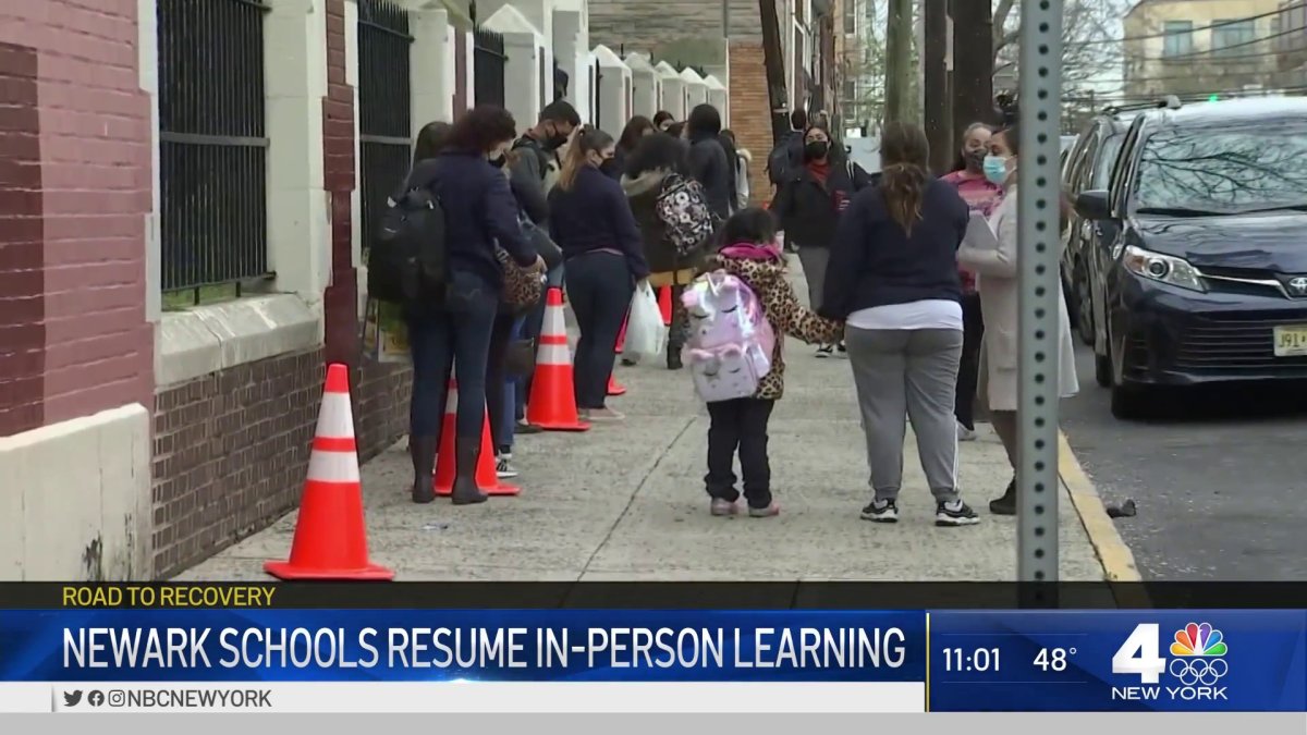 After More Than a Year, Newark Schools Resume InPerson Learning NBC