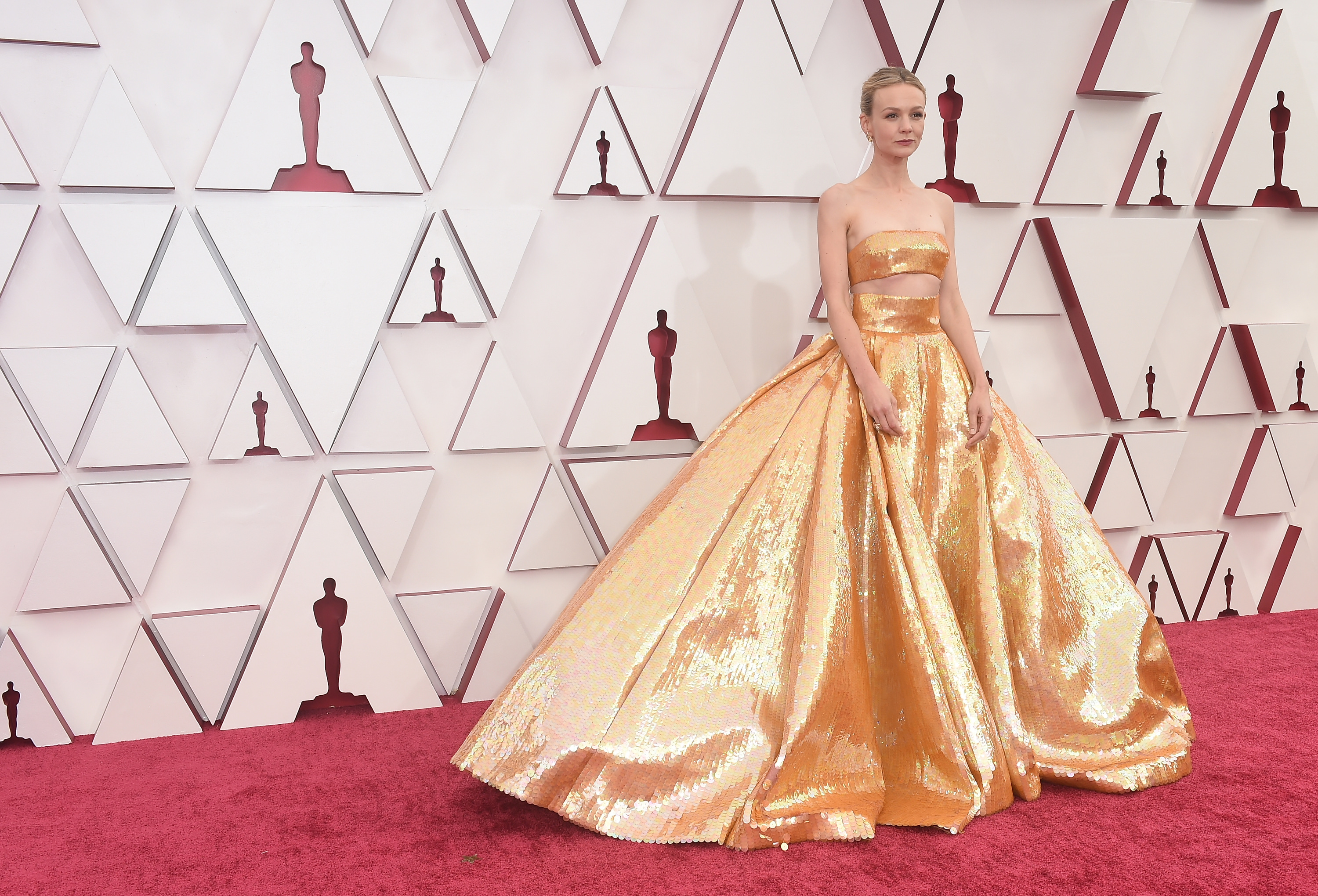 Oscars 2021 red carpet in pictures: from Carey Mulligan to Daniel