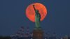 PHOTOS: Check Out the ‘Pink' Supermoon That Lit Up the NYC Night Sky Monday