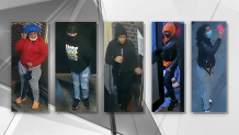 Security video captured five teenagers during a robbery of a Bronx apartment, police said.