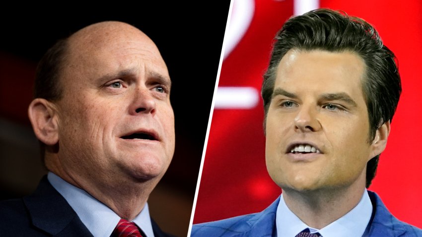 From left: Tom Reed and Matt Gaetz.