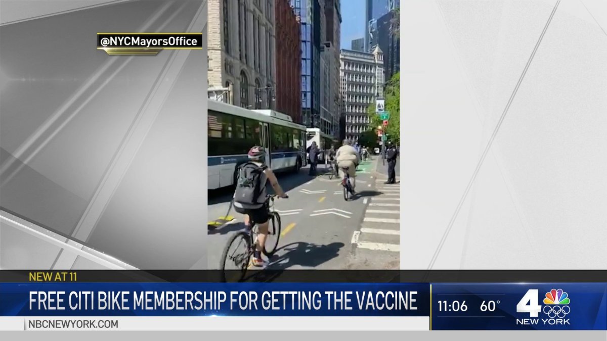Free Citi Bike Membership for Getting the Vaccine; More Miles of