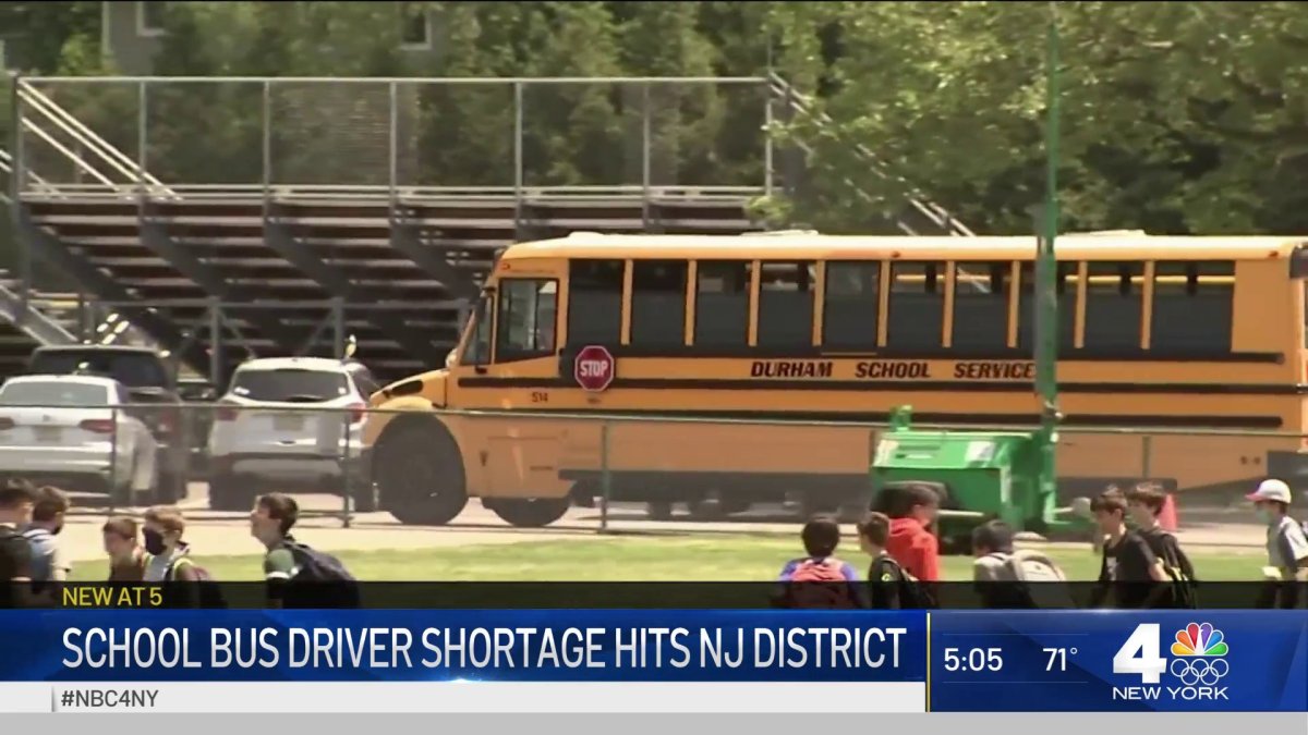 School Bus Driver Shortage in NJ Town Halts In-Person Learning – NBC ...