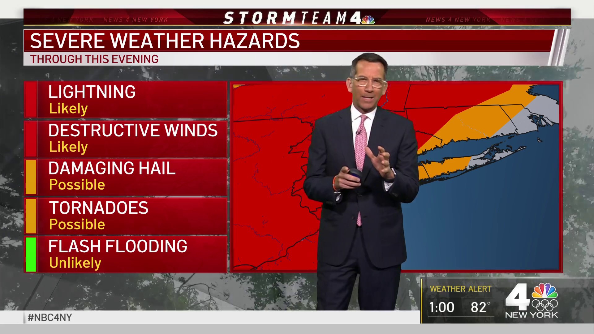 Storm Team 4 Severe Weather Forecast For May 26 Nbc New York