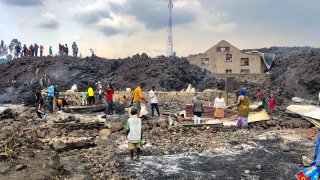 Congo Volcano effects