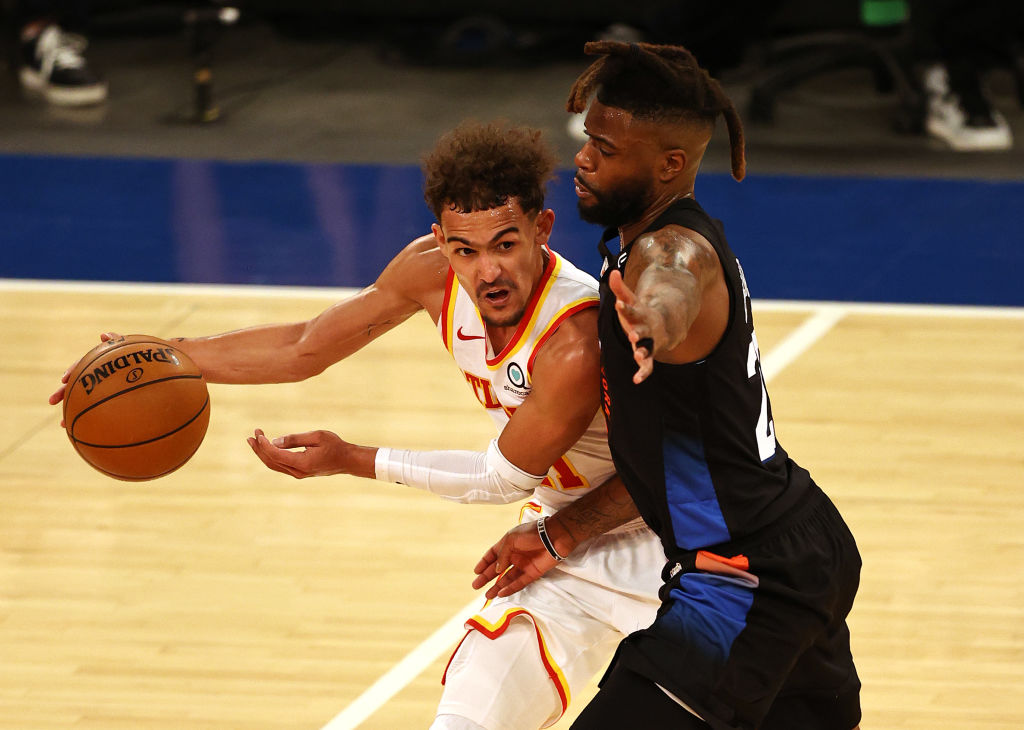 Knicks ban fan seen spitting on Atlanta Hawks player Trae Young at MSG
