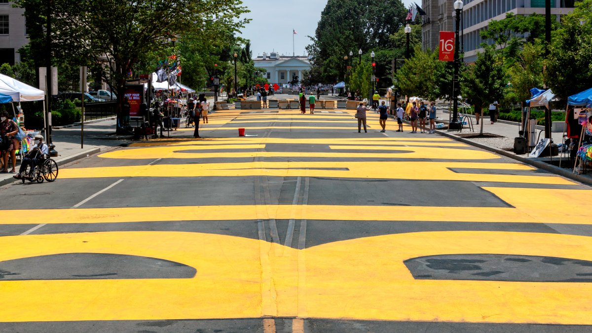 DC’s Black Lives Matter Plaza to Permanent Art Installation
