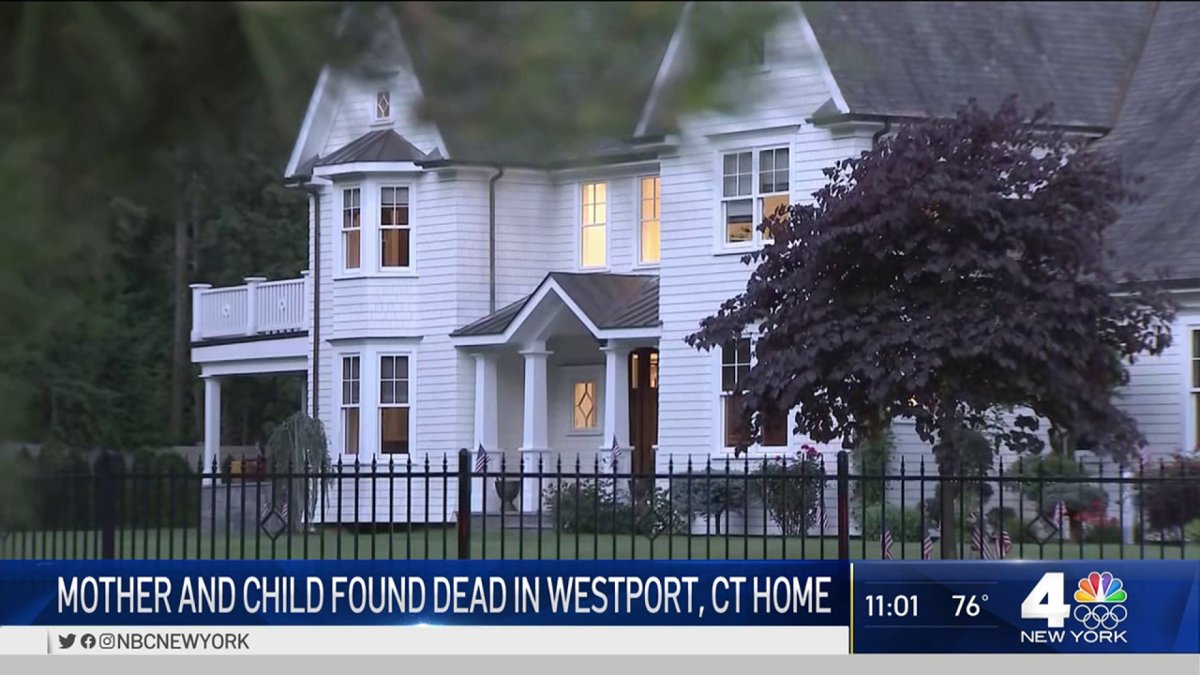 Woman, Child Found Dead in Westport Home – NBC New York