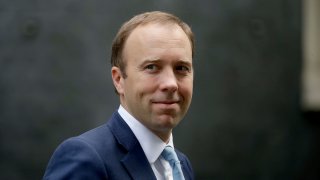 British Health Secretary Matt Hancock