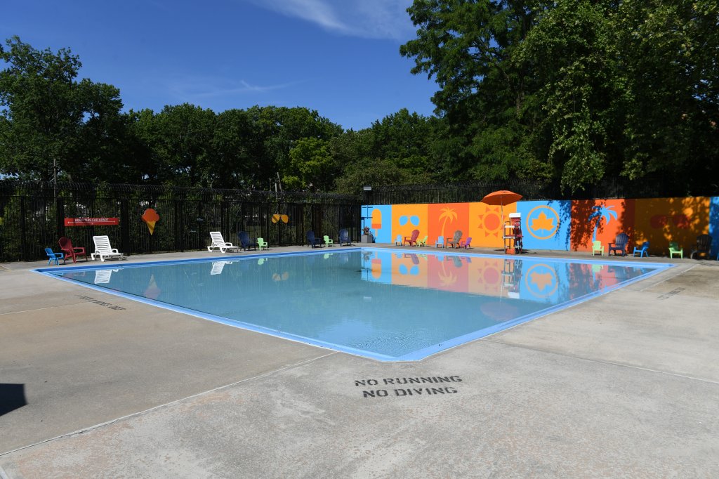 NYC Parks unveiled the newly refurbished Van Cortlandt Pool in the Bronx.