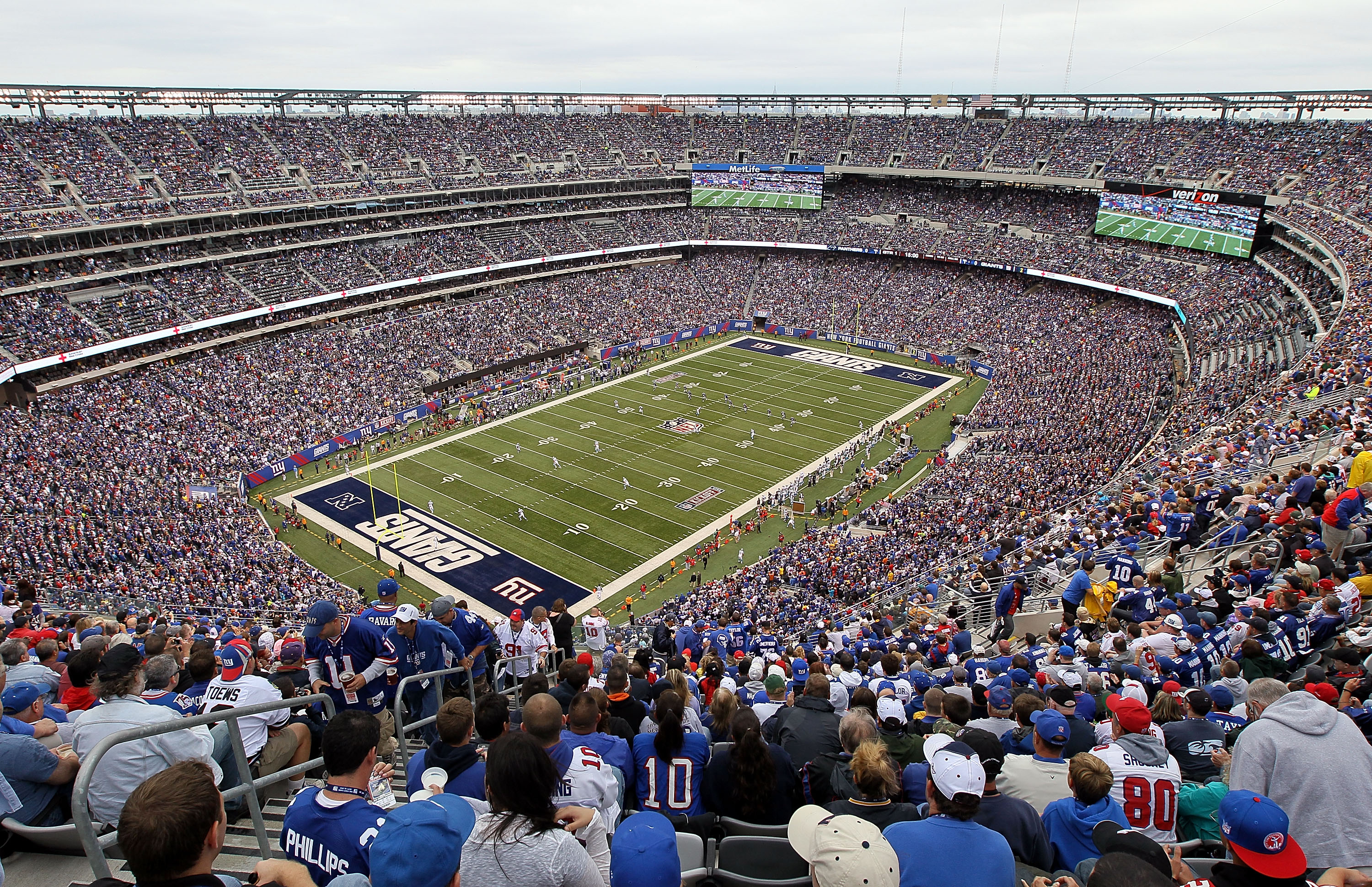 Jets, Giants to Play at Full Capacity at MetLife Stadium This