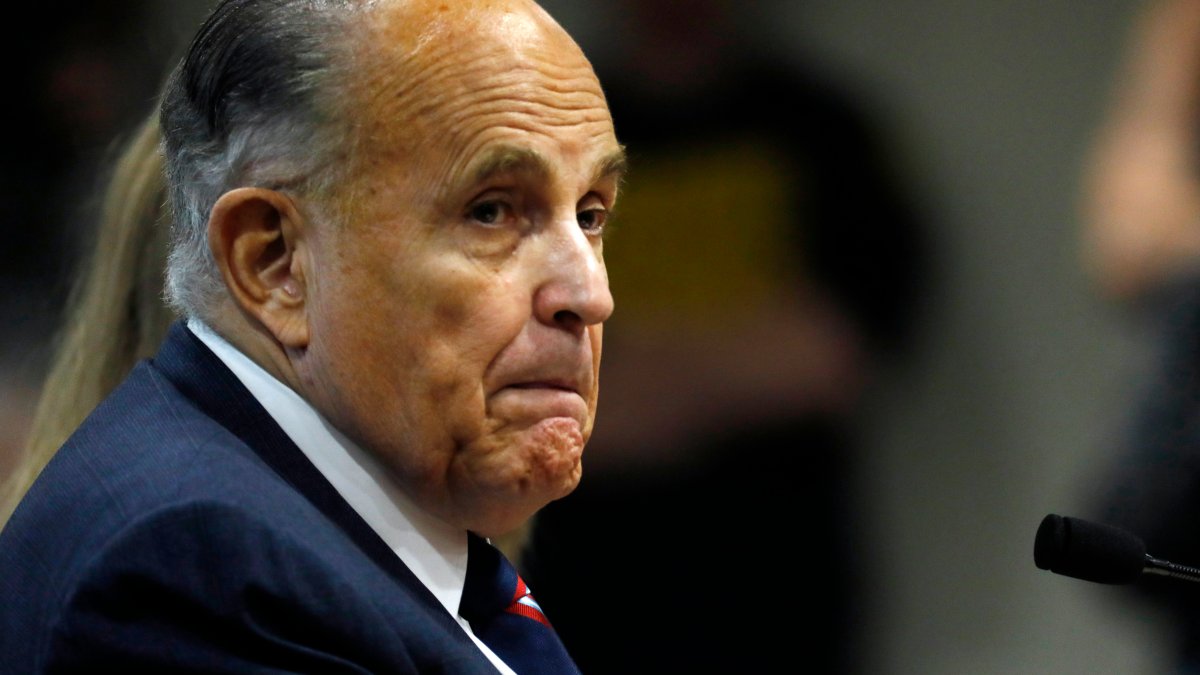 Rudy Giuliani Informed He’s a Target of Probe Into Alleged Election Meddling in NBC