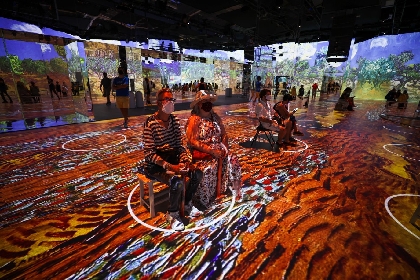 Everything In New York Is Bigger Even Its Van Gogh Exhibit NBC New York Everything In New York Is Bigger Even Its Van Gogh Exhibit NBC New York
