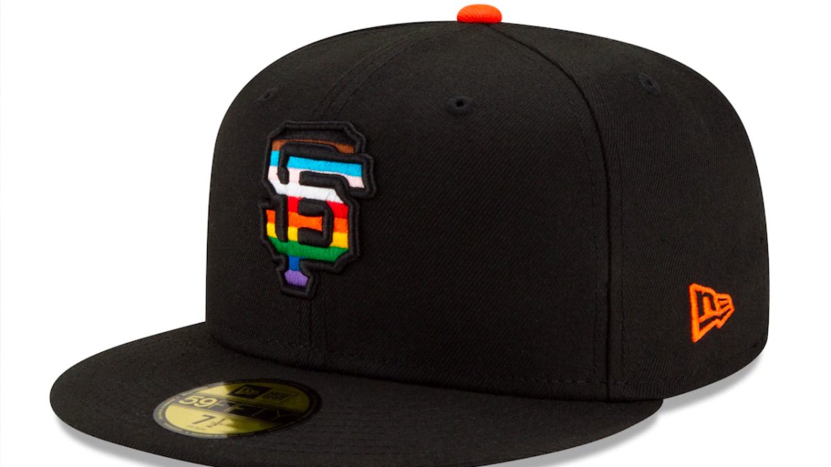The San Francisco Giants wore Pride colors on the field in an MLB first