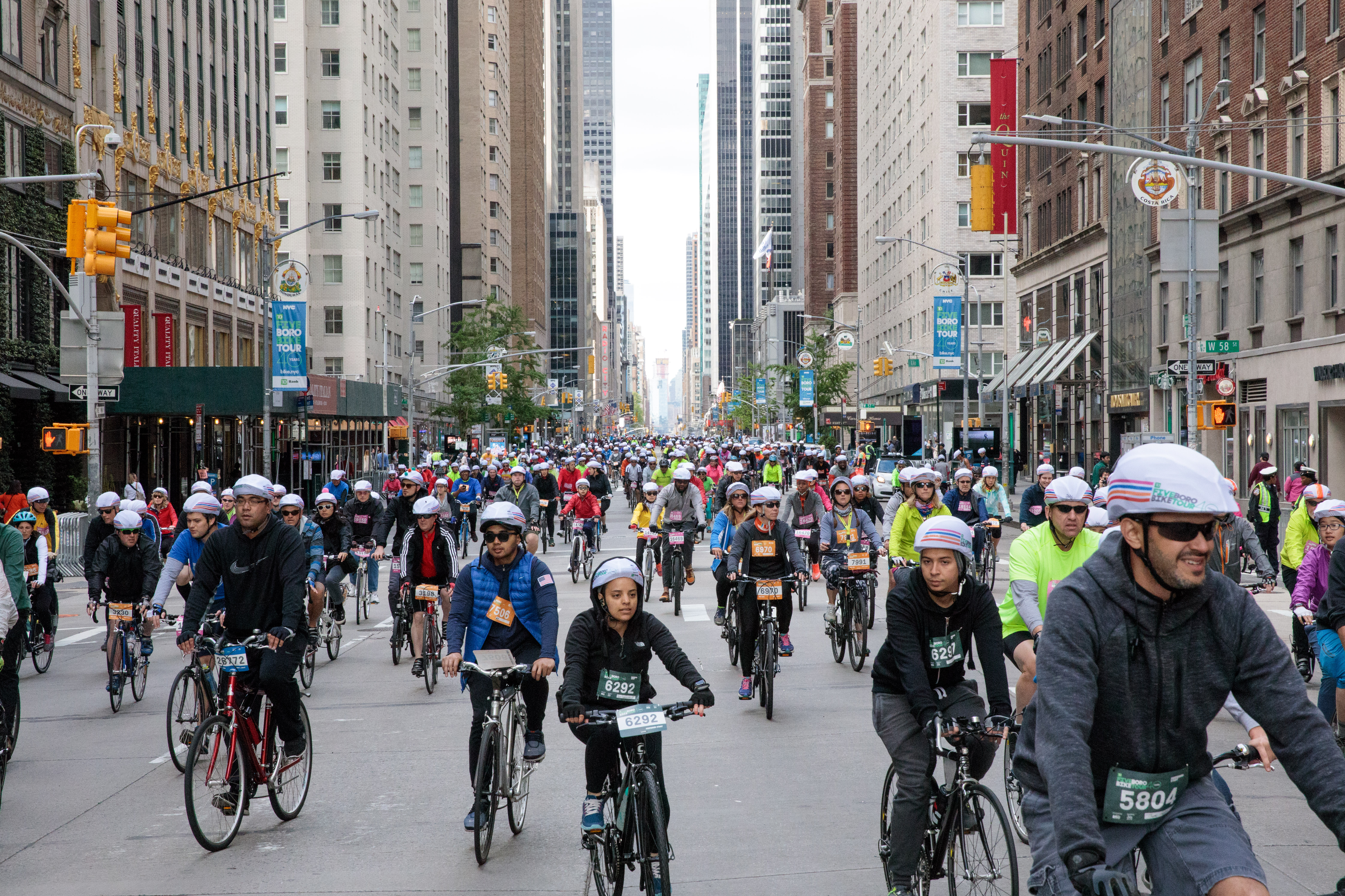 Five boroughs store bike ride