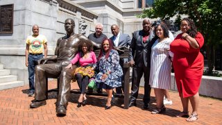 george floyd statue newark