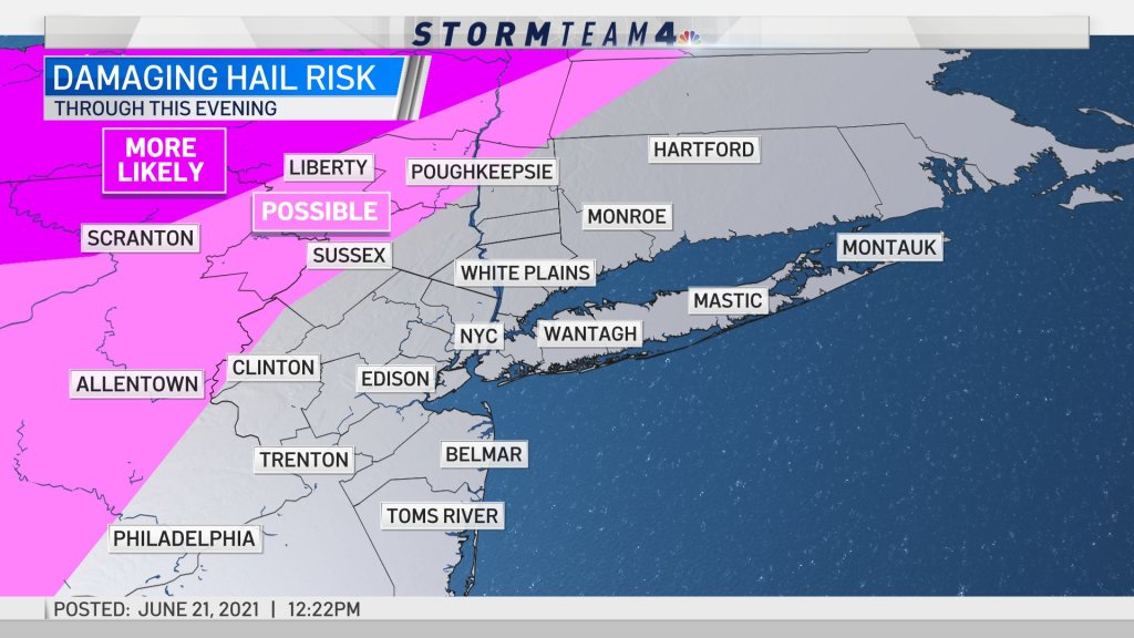 Tornadoes, Hail Possible as Severe Storm Risk Rises for Parts of Tri ...