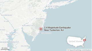 nj earthquake