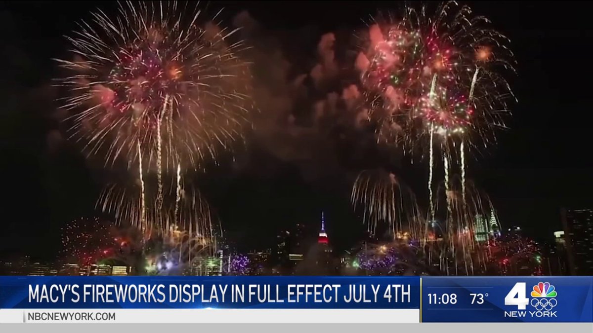 Macy’s Fireworks in Full Effect July 4 Here’s What to Know NBC New York