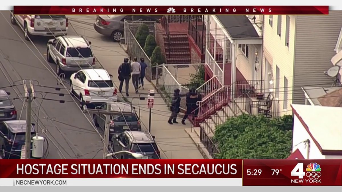 Man Arrested, Woman Rescued After Alleged NJ Hostage Situation NBC New York