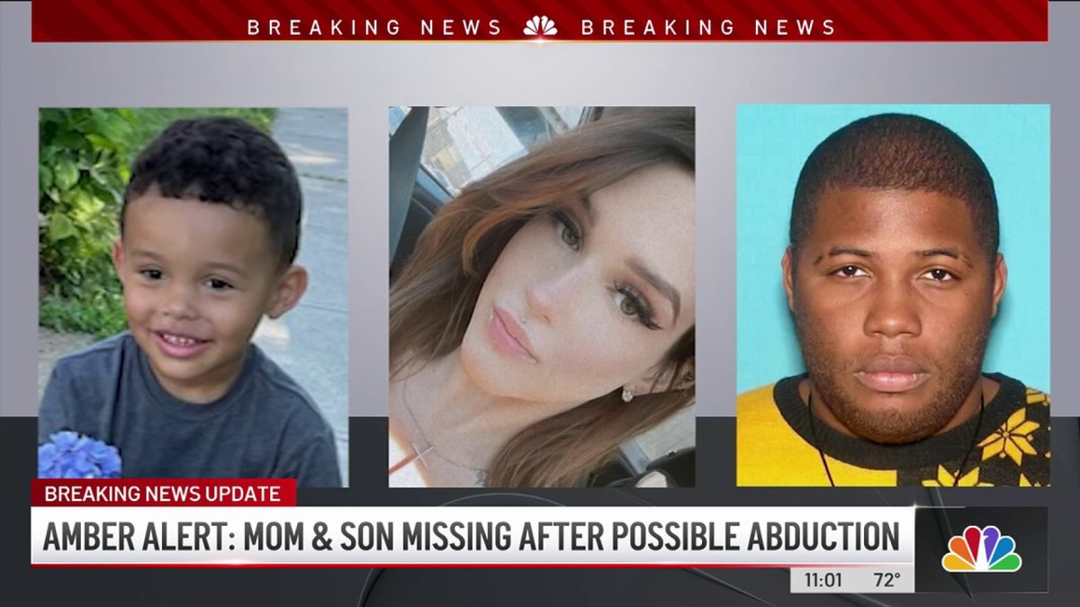 AMBER Alert: Mom and Son Missing From NJ After Possible Abduction – NBC ...