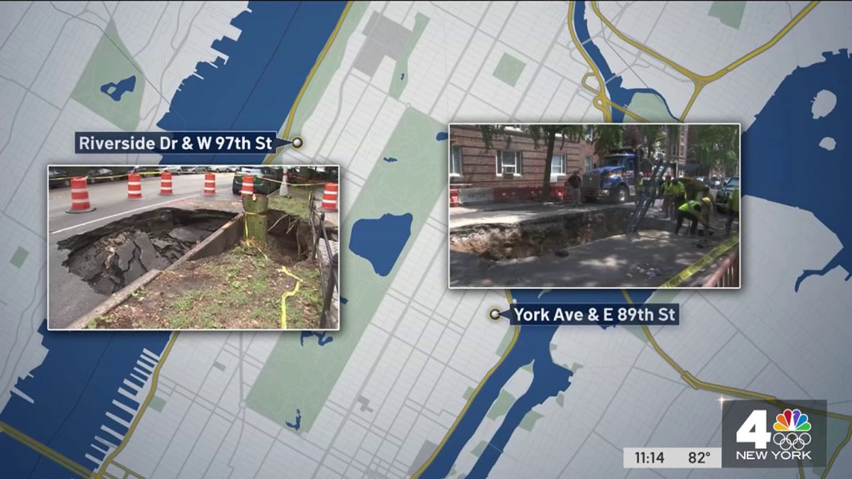 Another Sinkhole Opens in Manhattan — This Time on Upper East Side