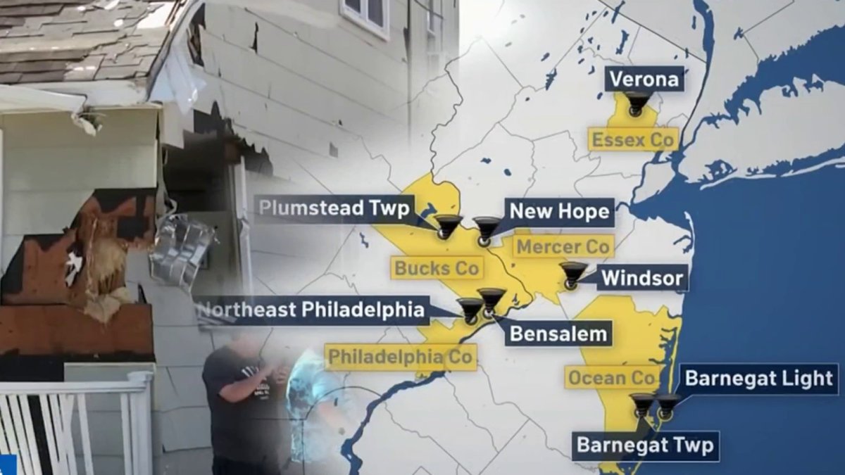 Eight Tornadoes Confirmed in NJ, Pennsylvania From Thursday’s Severe ...