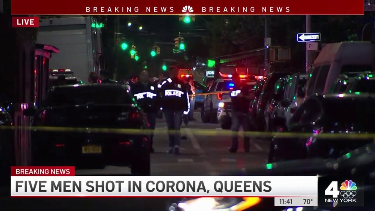 5 Men Shot Near Nyc Laundromat Police Search For Gunman Nbc New York