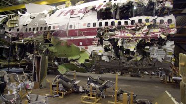 twa wreckage explosion reconstructed nbcnewyork crashes