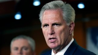 House Minority Leader Kevin McCarthy, R-Calif., holds a news conference to charge China with a coverup of the origin of COVID-19, at the Capitol in Washington, Wednesday, June 23, 2021.