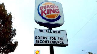 Burger King Sign