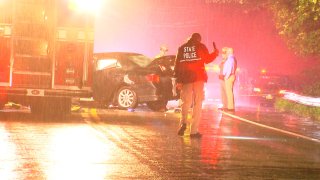 State police investigate a deadly head-on crash on State Route 32 in Cornwall.