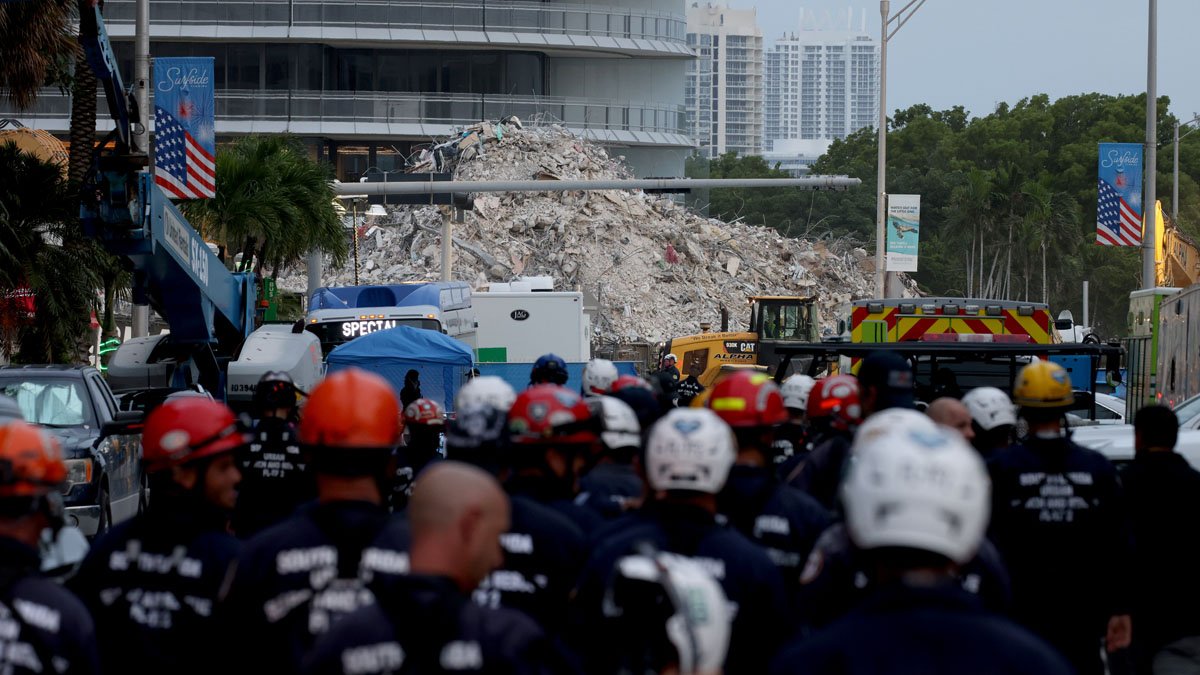 Search in Surfside Condo Collapse to Take Weeks; Death Toll Reaches 94 ...