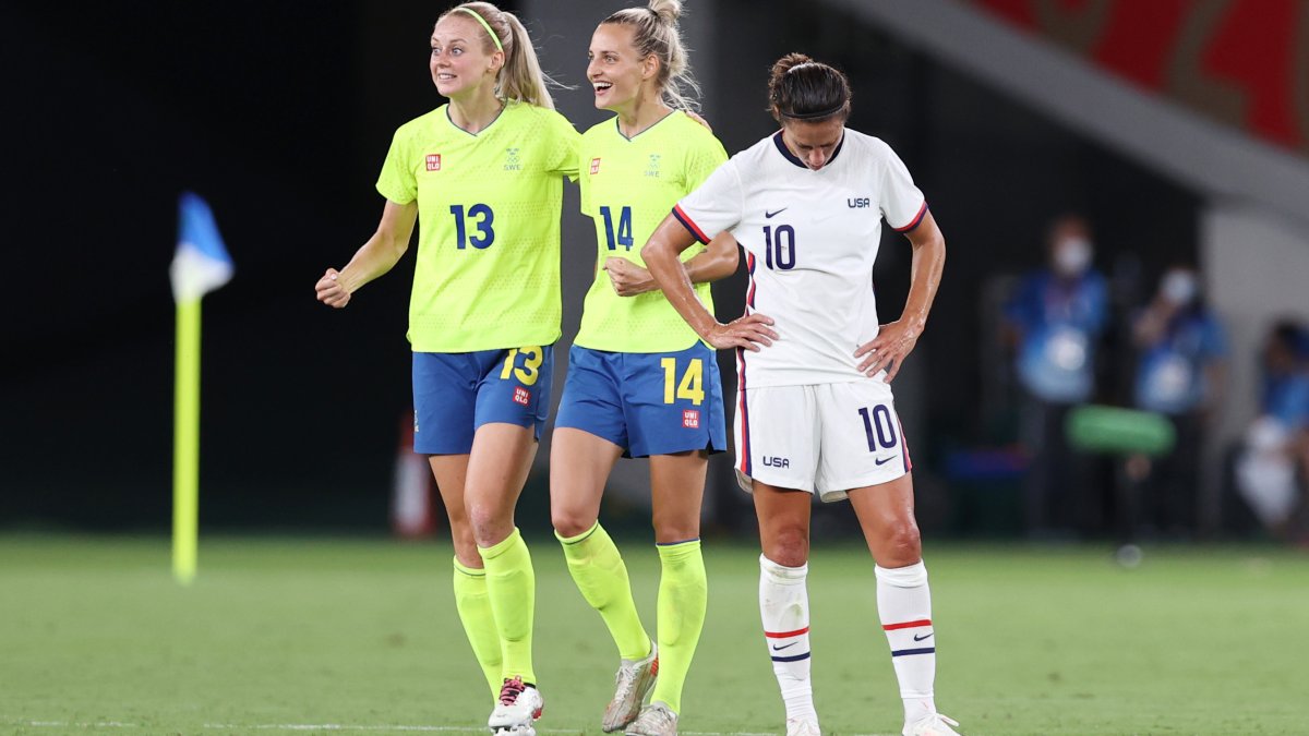 Us Womens Soccer Regroups After Stunning Loss To Sweden – Nbc New York