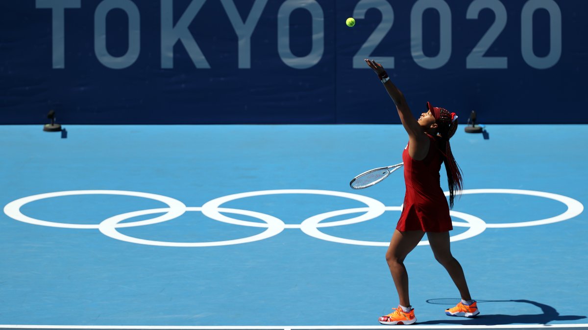 Osaka Rolls in Opening Olympic Match – NBC New York