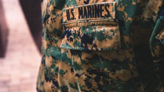 Uniform of the US Marines.